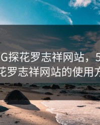 5G影讯5G探花罗志祥网站，5g影讯5g探花罗志祥网站的使用方法
